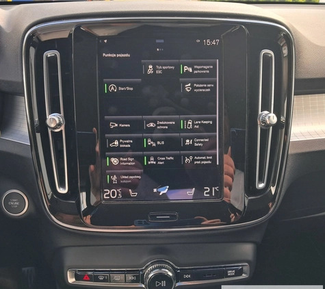 Volvo XC 40 cena 149900 przebieg: 39525, rok produkcji 2020 z Radłów małe 326